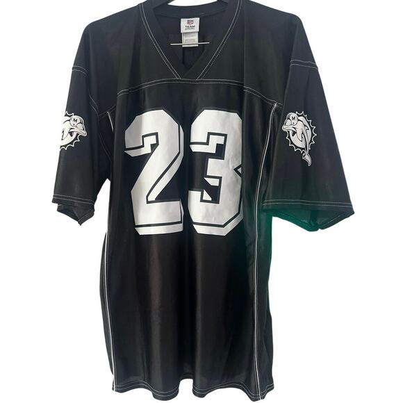 NFL Other - Miami Dolphins black and white #23 Brown Jersey Sz XL new condition